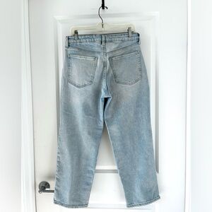 Old Navy O.G. Loose High Rise Jeans Women’s 12 Petite Light Wash